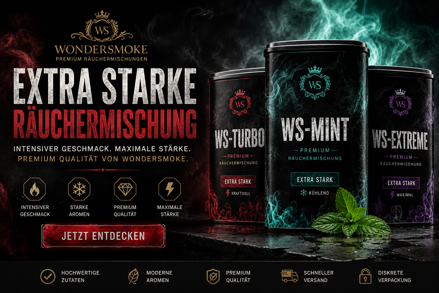 extra starke räuchermischung wondersmoke